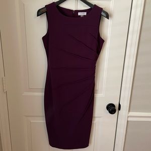 Calvin Klein Purple Dress Size 4
